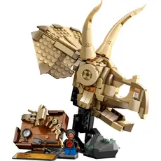 ლეგო LEGO Constructor Jurassic World Dinosaur Fossils: Triceratops Skull, 3 image