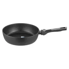 ტაფა Ardesto Deep Fry pan with removable handle Gemini Bari, 26cm, aluminium, black, 4 image