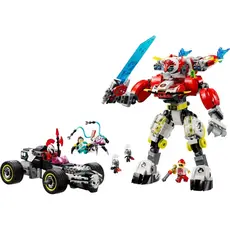 ლეგო LEGO Constructor DREAMZzz Cooper's Tiger Mech & Zero's Hot Rod Car, 3 image