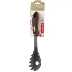 კოვზი პასტისთვის Ardesto Spaghetti spoon Gemini, 28cm, nylon, gray-brown