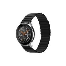 სმარტ საათის სამაჯური For Samsung Galaxy Watch 5 Silicone Watch Strap 20mm - Black, 2 image