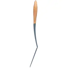 სპატულა Ardesto Slotted turner Midori, 34.5cm, nylon, wood, blue, 3 image