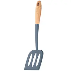 სპატულა Ardesto Slotted turner Midori, 34.5cm, nylon, wood, blue, 5 image
