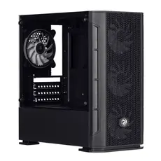 კომპიუტერის ქეისი 2E GAMING Computer case CALLEO (GB700) MiniT, Micro ATX,Mini ITX,2xUSB2.0,1xUSB3.0,4x120mm ARGB, TG (side panel), without PSU, black, 5 image