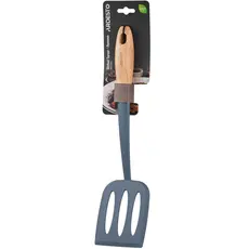სპატულა Ardesto Slotted turner Midori, 34.5cm, nylon, wood, blue