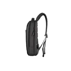 ნოუთბუქის ჩანთა 2E BPN9266BK Backpack, Melange 16" Black, 4 image