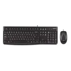 კლავიატურა და მაუსი Logitech MK120 Combo Russian layout USB