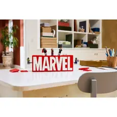 ლეგო LEGO Constructor Super Heroes MARVEL Logo & Minifigures, 8 image