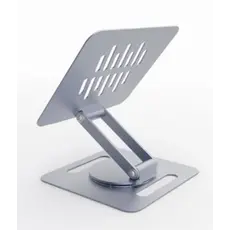 ნოუთბუქის სადგამი Gembird NBS-DR1-01 Rotating notebook riser stand 11"-15.6" space grey, 3 image