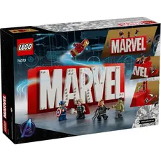 ლეგო LEGO Constructor Super Heroes MARVEL Logo & Minifigures