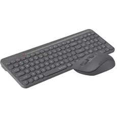 კლავიატურა და მაუსი A4Tech Fstyler FG3300 Air2 QuietKey 2-Zone Combo Desktop Grey, 2 image