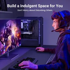 Bluetooth ადაპტერი UGREEN BT501 (45008), Bluetooth Transmitter Audio Adapter fOR PS5, Black, 7 image