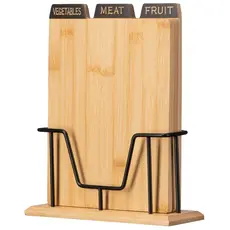 საჭრელი დაფა Ardesto AR1427BM Midori, 3pcs, Set Of Cutting Boards, Wood, 2 image