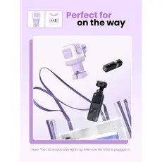 მობილურის დამტენი UGREEN CD361 (35291) Nexode Uno RobotGaN, 65W, USB, USB Type-C, Purple, 5 image