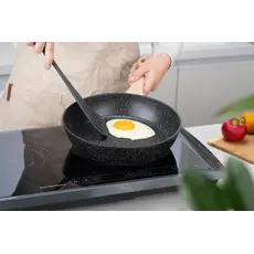 ტაფა Ardesto Deep Fry pan Midori 24cm, aluminium, black, 8 image