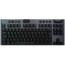 კლავიატურა LOGITECH G915 X LIGHTSPEED TKL Wireless Gaming Keyboard - BLACK - US INT'L - 2.4GHZ/BT - N/A - EMEA2
