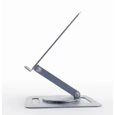 ნოუთბუქის სადგამი Gembird NBS-DR1-01 Rotating notebook riser stand 11"-15.6" space grey, 4 image