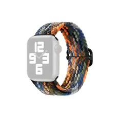 სმარტ საათის სამაჯური TVC Apple Watch Series 10 42mm / 9 8 7 41mm / SE (2023) SE (2022) SE 6 5 4 40mm / 3 2 1 38mm Watch Band Braided Nylon Strap - Camo Multi-Color, 5 image