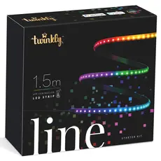 Smart LED კონტური Twinkly TWL100STW-BEU Line RGB, backlight, Gen II, IP20 1.5m Black, 2 image