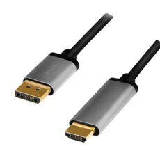 კაბელი Logilink CDA0107 4K/60Hz DisplayPort to HDMI cable 2m, 2 image
