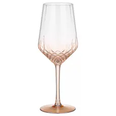 ჭიქების ნაკრები Ardesto AR2646G Black Mars Favola, 460ml, 2pcs, Wine Glasses Set, Transparent/Golden, 2 image
