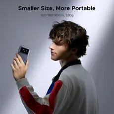 პორტატული დამტენი UGREEN PB572 (45327) Uno, 10000mAh, Magnetic Wireless Power Bank, Grey, 9 image