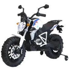 ბავშვის ელექტრო მოტოციკლი 608W ტყავის სავარძლითა და კაუჩუკის საბურავებით, 2 image