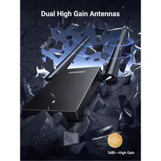 WiFi ადაპტერი UGREEN CM495 (25226), AX1800 WiFi 6 Adapter, Black, 6 image