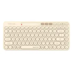 კლავიატურა: A4Tech Fstyler FBK36C AS Bluetooth & 2.4G Keyboard Cafe Latte, 2 image