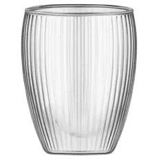 Mug Set Ardesto AR2635BN, 350ml, 2pcs, Double Wall Mug Set, Transparent, 2 image