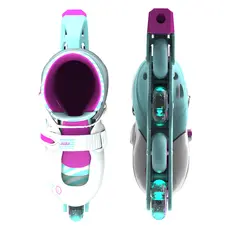 როლიკები NEON INLINE SKATES (SIZE 3-6) - NT08 (Teal Pink), 6 image