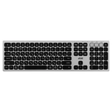 კლავიატურა 2E 2E-KS270WBGR Scissor, Wireless, USB, Bluetooth, Keyboard, Grey/Black, 2 image