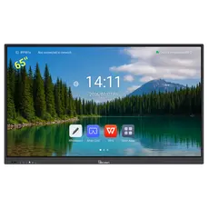 ინტერაქტიული ეკრანი Allscreen Interactive Flat Panels DW65HT311D V2 T Series, 65”, Android 13, RAM 8GB, 128GB, Smart Board, Black, 2 image