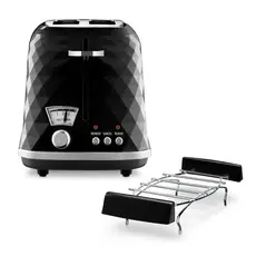 ტოსტერი Delonghi CTJ2103.BK+BUN WARMING RACK, 4 image