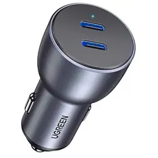 მანქანის დამტენი UGREEN CD213 (70594), 36W, Type-C, Fast Car Charger, Silver, 2 image