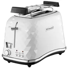 ტოსტერი DeLonghi CTJ2103W, 900W, Toaster, White, 2 image
