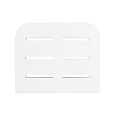 ხელსახოცის ჩასადები Ardesto Napkin holder Midori 15х4х12.5cm, metal, white, 4 image