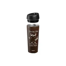 თერმოსი Ardesto Travel mug Coffee time Raccoon 450 ml, 3 image