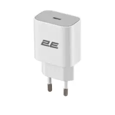 ადაპტერი 2E Wall Charger 30W USB-C PD, white