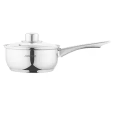 ქვაბი Ardesto Saucepan with glass lid Gemini Gourmet Aosta, 1.2l, stainless steel, 4 image