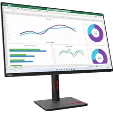 მონიტორი Lenovo ThinkVision T32h-30 Black, 4 image
