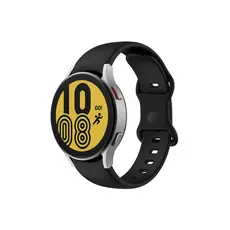 სმარტ საათის სამაჯური For Samsung Galaxy Watch's Silicone Watch Band 20mm - Black, 3 image