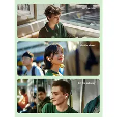 ყურსასმენი UGREEN WS207 (45110) HiTune P3, Earbuds, Wireless, Bluetooth, IPX5, White, 8 image