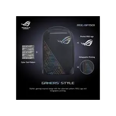 ნოუთბუქის ჩანთა Asus ROG Backpack BP1501G Holographic Edition, 3 image