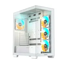 ქეისი Gigabyte C500 PANORAMIC STEALTH ICE 4x120mm ARGB Fans Mid Tower White - C500PI ST, 2 image