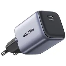 დამტენი UGREEN CD319 (25257) Nexode, 30W, Type-C with Type-c Cable 1m, GaN Fast Charger, Gray, 4 image