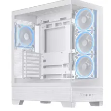 კომპიუტერის ქეისი ASUS A31 PLUS TG ARGB White, 2 image