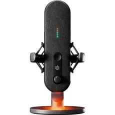 მიკროფონი SteelSeries Gaming microphone Alias, Omni, USB-A, black, 2 image