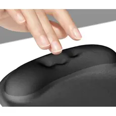 მაუსპადი UGREEN LP668 (25245), Mouse Pad With Wrist Rest, S, Black, 3 image