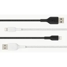 USB კაბელი BELKIN BOOSTCHARGE BRAIDED LIGHTNING TO USB-A CABLE, 6 image